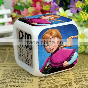Wholesale Frozen Alarm Clock Colorful Digital Clocks Desktop Clock thumbnail-4