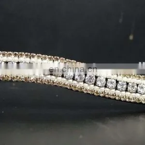 Horse Designer Browbands 5 Row Crystal thumbnail-1
