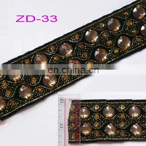 Fashion Design Embroidered Gold Braid thumbnail-1