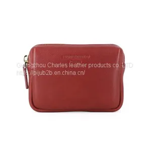 Customized Original Leather Coin Purse Female Hand Zipper Leather Three-dimensional Coin Bag Card Bag Storage Bag Small Wallet Male thumbnail-1