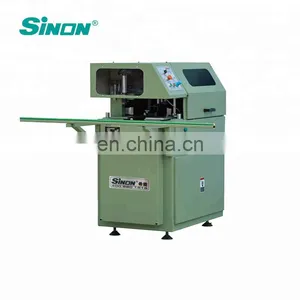 Automatic Three Cutter UPVC Window Door Corner Cleaner Machine thumbnail-2