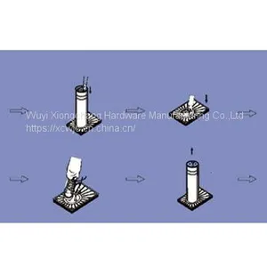 Semi-Automatic Stainless Steel Bollard thumbnail-1