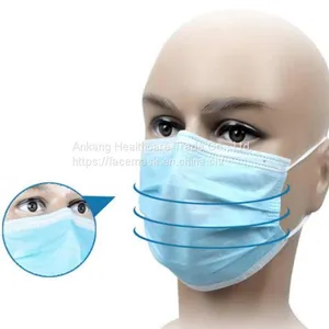 3ply Surgical Mask Surgical Disposable Face Mask Medical Mask for Surgical Supply thumbnail-1