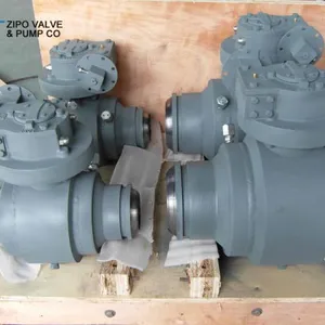 API6D Fully Welded Body Trunnion Mounted Ball Valve With Butt Weld Ends thumbnail-2