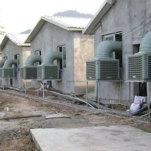 Warehouse Ventilation System Industrial Desert Air Cooler Evaporative Air Cooler thumbnail-5
