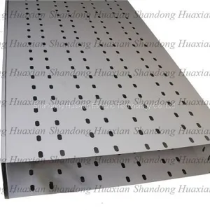 Certificate Manufactures Direct Sale Galvanized Perforated Electrical Cable Trays thumbnail-2