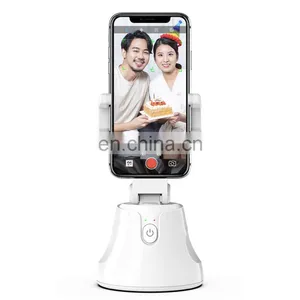 Smart Selfie Stick Stand 360 Rotation Auto Face Tracking Selfie Tracking Holder Smartphone Holder For Photo Vlog Live Video thumbnail-2