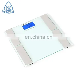 Wholesale Electronic Glass Body Fat Weighing Analyser,180Kg Digital Body Fat Scale With Factory Price thumbnail-2