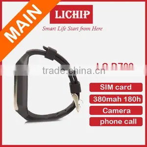 Pedometer,thermometer,mp3 MTK6260A 128M MTK6261A 64M SIM Card DZ09 Smart Watch thumbnail-1