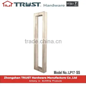 LP017:TRUST 304 Stainless Steel Door Pull Handle For Passage thumbnail-1