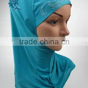 Fashion Applique HIJAB 12colors Islamic Merly Adult Headscarf Shawl thumbnail-1