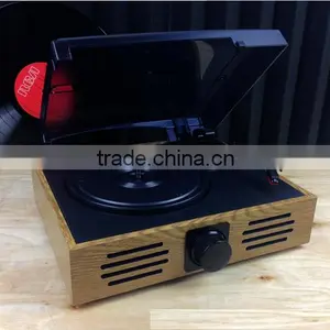 Classic Vintage Design!!! Simple Turntable& Vinyl Record LP& Gramophone With PC Link/3 Speed LP thumbnail-3