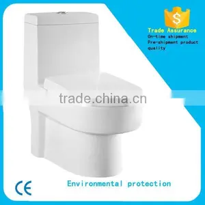 Siphon Flush Bathroom Toilet Commode From Henan OEM Supplier thumbnail-1