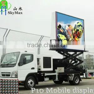 P10 Outdoor Led With Sound System Mobile Led Screen Trailer thumbnail-1