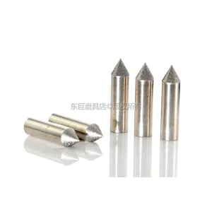 Electroplated Diamond Mounted Points CBN Grinding Tools Sharp Arrow Head Abrasive Tools thumbnail-1
