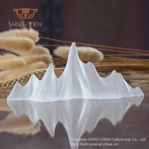 2022 New Design Crystal Decor Deer Mini Statue Sculpture Chopsticks Rack Asian Zen Life thumbnail-4