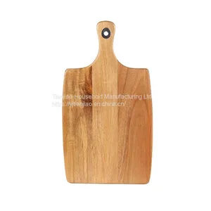 Acacia Wood Paddle Board Wooden Kitchen Cutting Chopping Board thumbnail-1