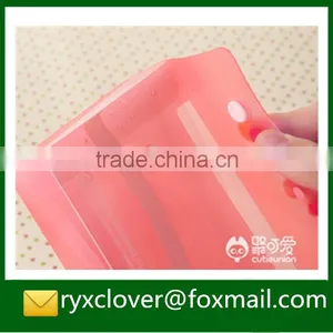 Small Clear Plastic Expandable Button File Folders thumbnail-3