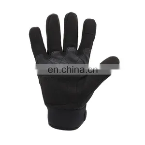 Wholesale Protection Cut Resist Impact Motorcycle Safety Gloves Men Racing Gloves In Black thumbnail-3