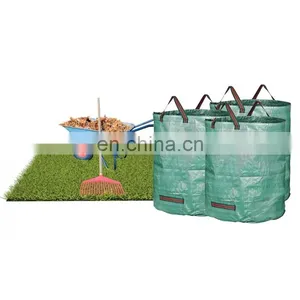 Reusable Collapsible Extremely Durable Heavy Duty Trash Pool Yard Lawn Bags for Leaves thumbnail-2