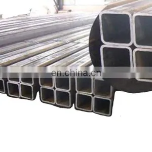 Good Price Square/ Rectangle Black and Galvanized Mild Carbon Steel Pipe thumbnail-3