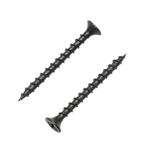 Black/Grey Phosphated Good Quality Bugle Head Drywall Screw thumbnail-2