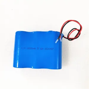 3.2V 18Ah 32700 32650 1S3P LiFePO4 Battery Pack for Flood Light thumbnail-1