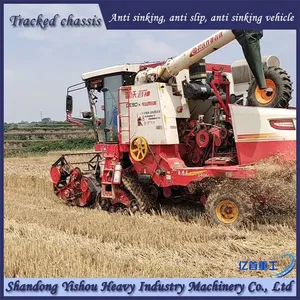 Harvester Anti Sinking Track Chassis Suitable for Muddy Terrain thumbnail-5
