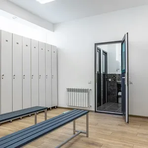Padlock Locking Phenolic Compact Laminate Gym Sports Locker thumbnail-1