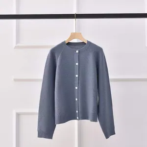 OEM 100% Cashmere Sweaters Cardigans thumbnail-5