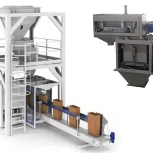 Semi-Automatic Weighing Packing (packaging) Machinery for 5kg to 25kg/bag Chemicals Products thumbnail-1