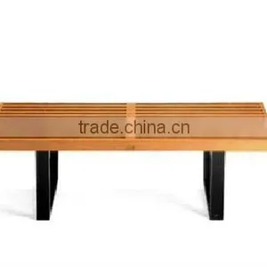 Outdoor Stainless Steel Public Bench thumbnail-2
