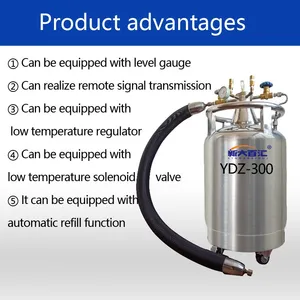 YDZ-100 Self-pressurized Liquid Nitrogen Container 100l Cryogenic Tanks for Laboratory Analysis and Materials Engineering thumbnail-3