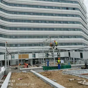 High Building Glass Curtian Wall Aluminium Cladding Low-E Glass thumbnail-5