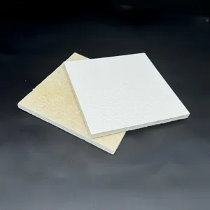 Light Weight Mineral Fiber Board Fire Resistant Ceiling Tile for Office and Public Building thumbnail-3