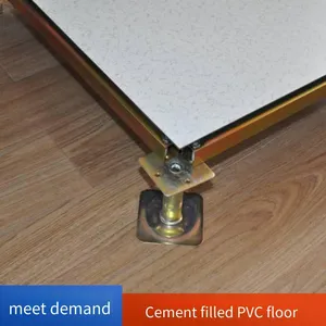 National Standard Anti-static Pvc Borderless Floor, 600*600*35 All-steel With Cement Filling, Point Load 200kg thumbnail-4