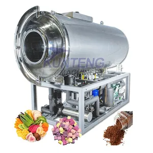 Industrial Fruit Vegetable Vacuum Lyophilizer Meals Food Coffee Freeze Dryer Drying Machine EPC thumbnail-1