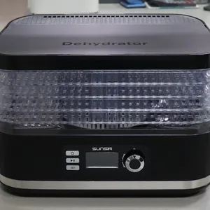 5 Tray Electric Food Dehydrator Machine With Digital Timer thumbnail-4
