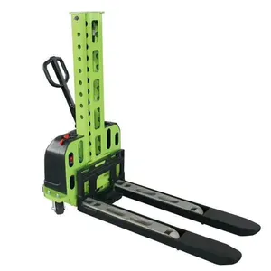 Factory Direct Sale 1 Ton Self-loading Electric Stacker Portable Stacker thumbnail-4