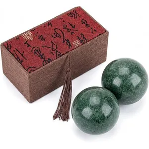 Dragon and Phoenix Baoding Balls. Chinese Health Balls for Hand Therapy, Exercise, and Stress Relief (Medium 1.6 Inch) thumbnail-4