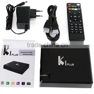 KI Plus Amlogic S905 Quad Core 64Bit Android TV Box 4K Android 5.1 OS KODI 15.2 H.265 2.0 WIFI 1G RAM 8G ROM thumbnail-1