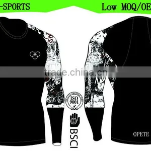 Compression Shirt Rashguard Custom Printed Rash Guard Wholesale Compression Shirts thumbnail-1