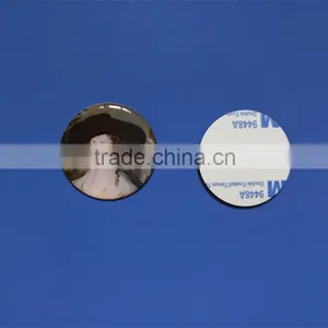 Epoxy Off-set Printing Metal Emblem Badge Pins With 3M Sticker thumbnail-1
