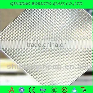3-19mm Extra Clear Patterned Glass/decorative Frosted Glass/Clear Screen Printing Glass Quality Choice thumbnail-6