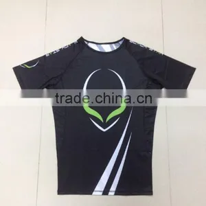 Lycra Rash Guards Wholesale,hot Selling Printed Rash Guard,custom Your Own Design Rash Guard Pattern thumbnail-1