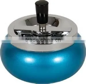 Custom Metal Tin Made Spinning Ashtrays thumbnail-2