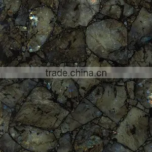 Thin Micro Crystal Stone Floor Tile 80x80CM thumbnail-4
