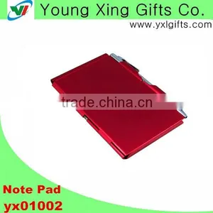 Custom Aluminum Pocket Size Notebook With Pen thumbnail-5