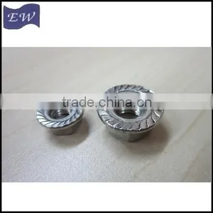 Stainless Steel Hex Flange Nut M10 and M14 (DIN6923) thumbnail-1