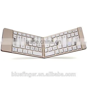 Wireless Bluetooth 3.0 Universal Aluminum Folding Keyboard for Smartphones - for Iphone, Htc,Samsung GALAXY Note 3/Samsung GAL thumbnail-5